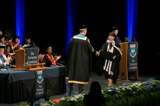 Graduation ceremony in New Zealand