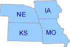 Map of region 7