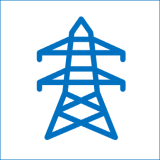 Icon for the electric power sector
