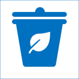 Icon for the waste, water, and sustainable materials sector