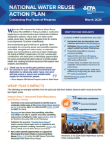 Cover of the National Water Reuse Action Plan year 5 update